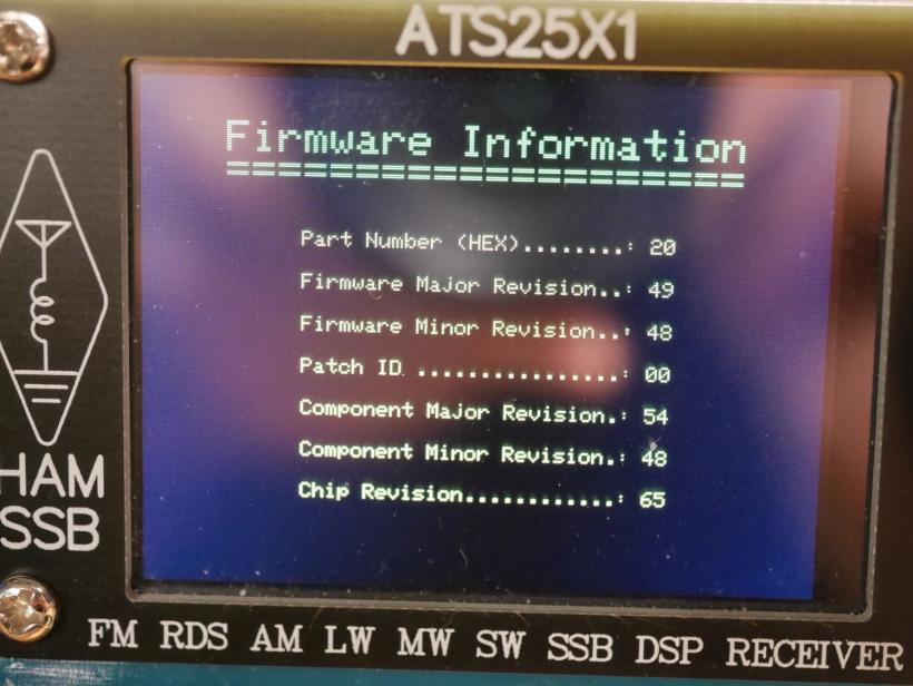 ats25 extra firmware info chip