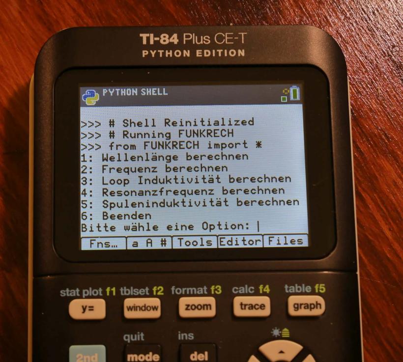 funkrechner ti-84 python