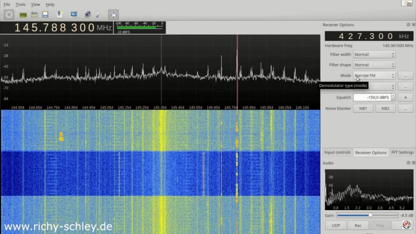 gqrx sdr software