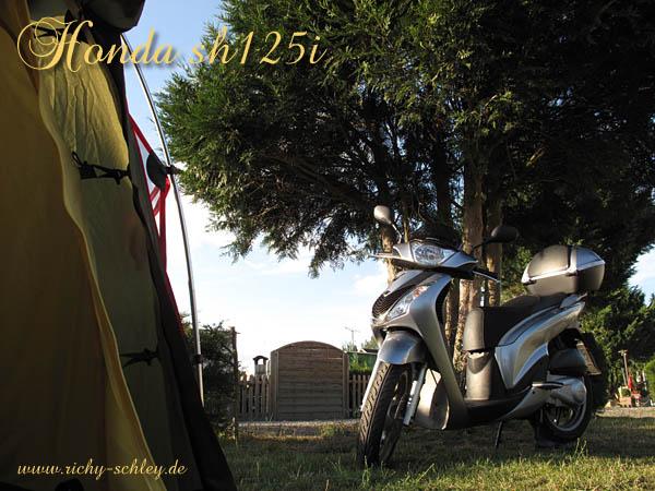 honda sh125i frankreich tour