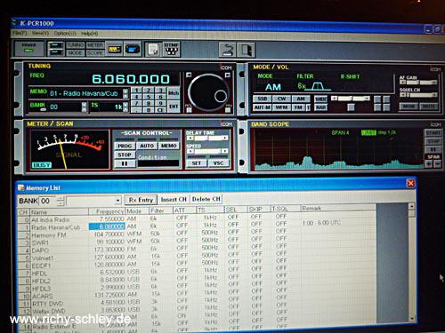 pcr1000 icom software