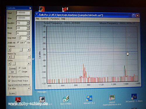 talk pcr spectrum analyser