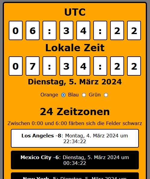 weltzeit klappzahlen