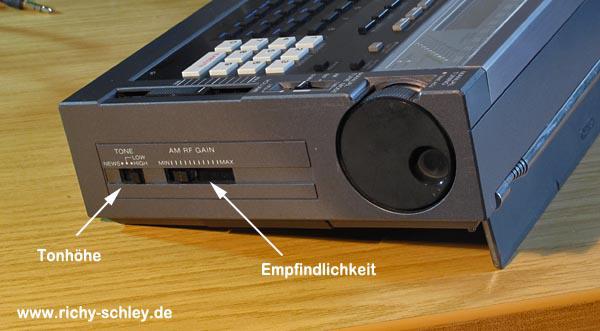 sony 2001d empfindlichkeit