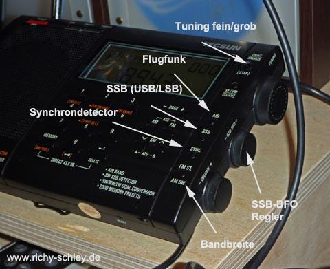 tecsun pl-660 funktionen