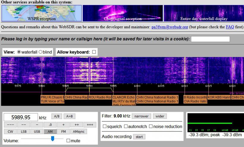 websdr web sdr